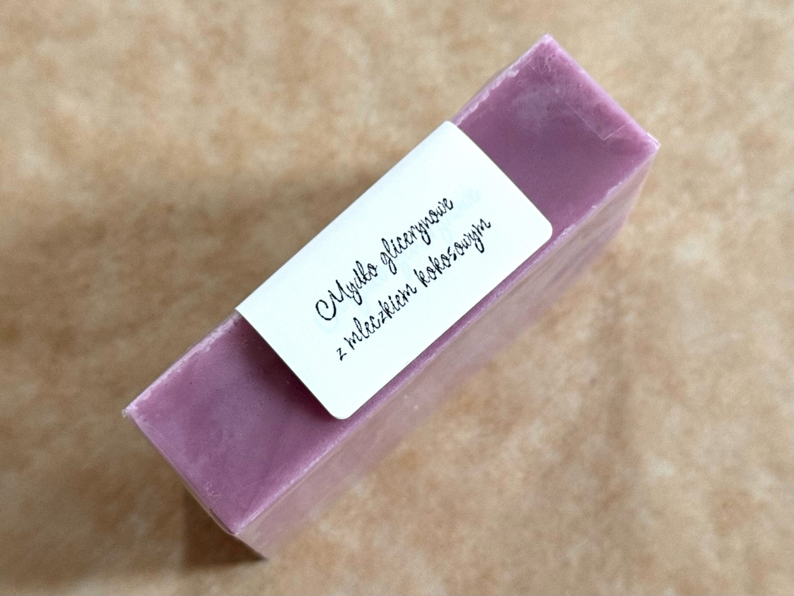 Mydło glicerynowe z mleczkiem kokosowym - obrazek 7